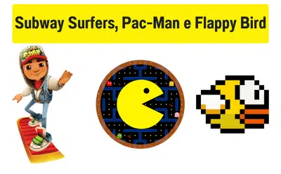 Subway Surfers Pac Man e Flappy Bird Programador Fabricio Alves