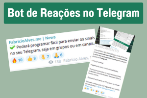 Bot de Reações no Telegram BeaTelegram