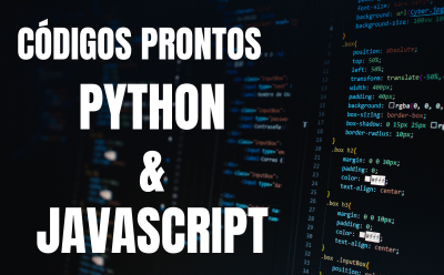 Scriptps Codigo pronto Python e JavaScript